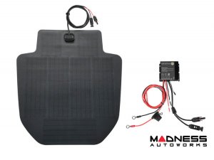 Dodge Ram HD Flexible Solar Panel Kit - Complete Kit w/ Waterproof Controller + Hood Decal - 4th Gen 2010-2018 - 80W Dodge Ram HD Flexible Solar Panel Kit - Complete Kit w/ Waterproof Controller + Hood Decal - 4th Gen 2010-2018 - 80W